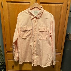 Mens Long Sleeve Button Down Tropicwear Fishing Shirt